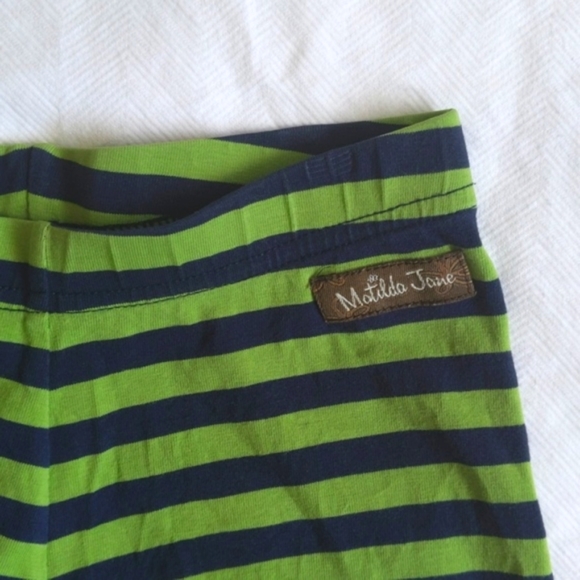 matilda jane striped ruffle trim cartwheel shorts size 2 toddler girls - Picture 2 of 5